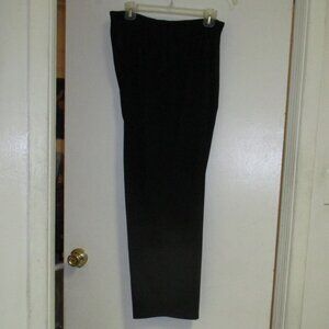 Pants - Notations Stretchy Pants Black Soft Elastic Pants 32" Waist